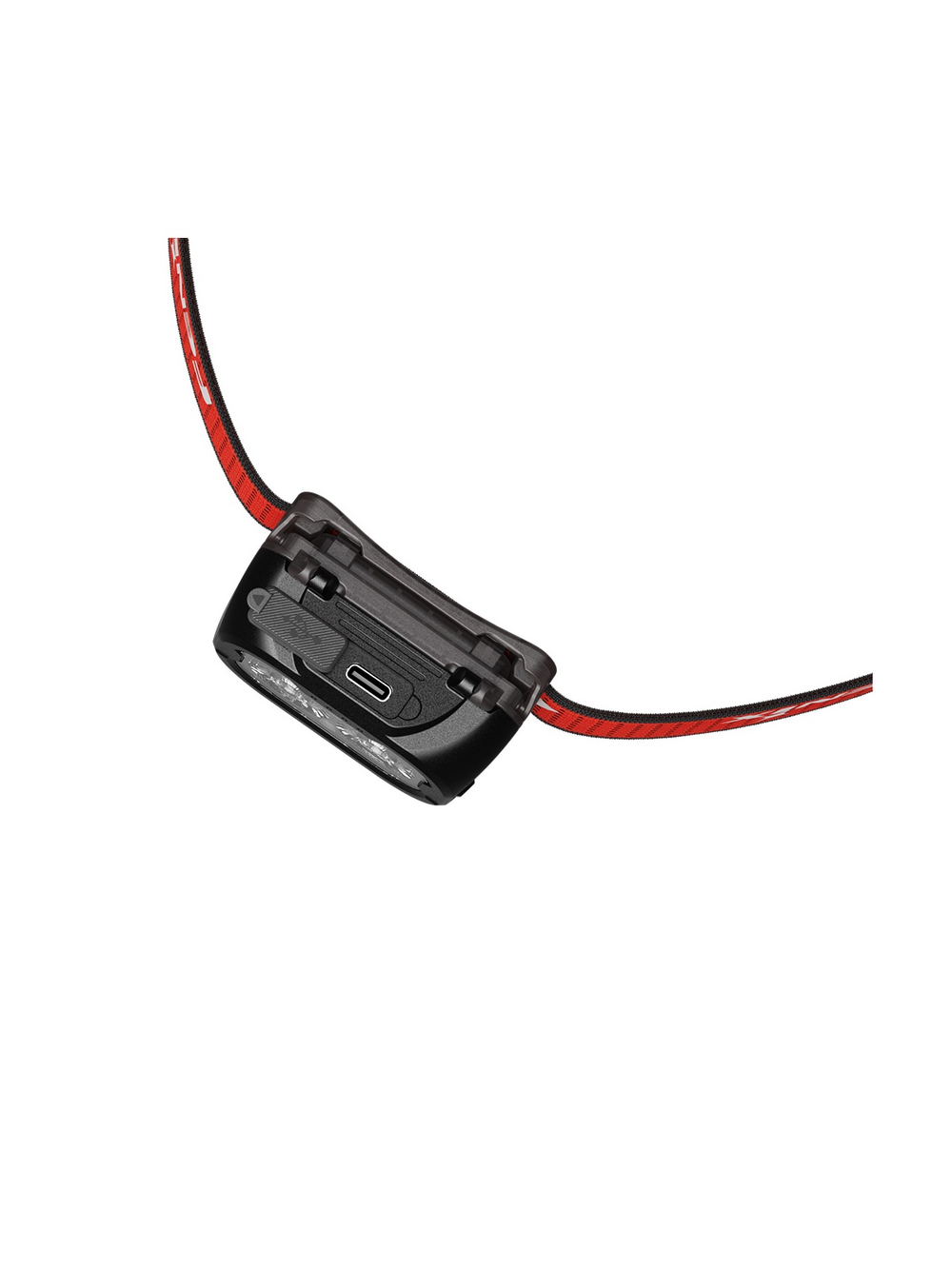Фонарь Fenix налобный HL18R-T V2.0 черный с красным ремешком