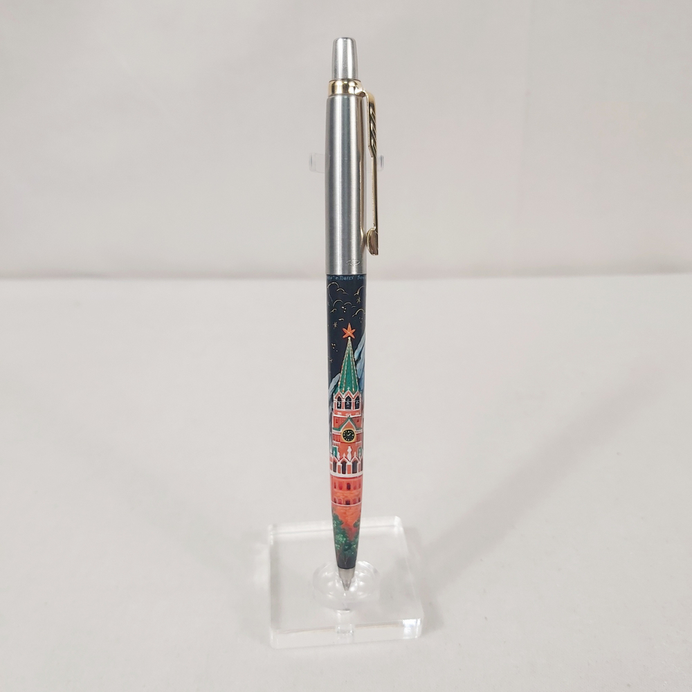 Ручка "Москва. Триколор " с ручной росписью Палех