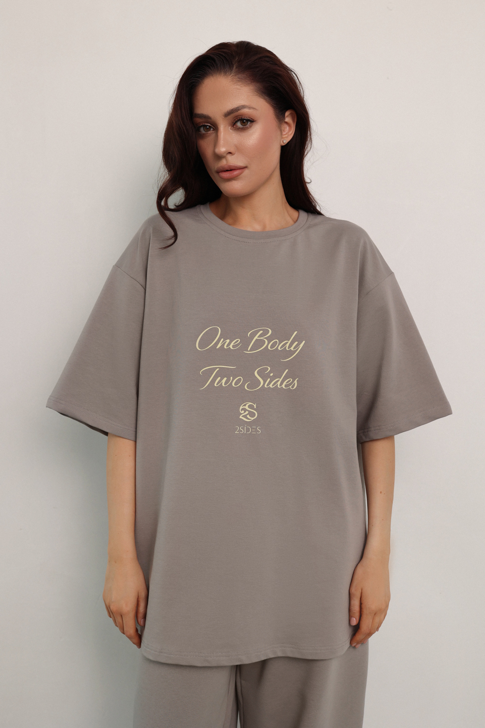 Футболка серая 2SIDES