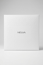 8446 Платок женский (голубой принт)