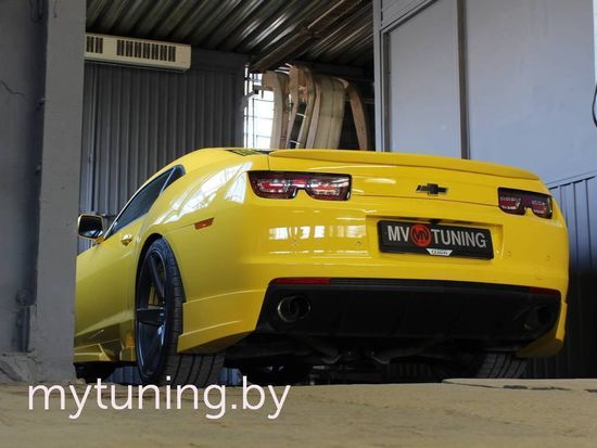 Накладки на задний бампер для Chevrolet Camaro SS,RS