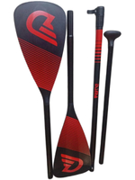 Весло разборное двухлопастное для sup-доски, DAMA DOUBLE BLADE (двойное) RED, 1 шт