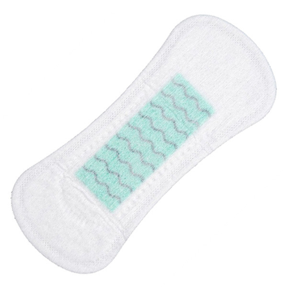 Ежедневные премиальные гигиенические прокладки для женщин 155мм, 1 капля с турмалином и наносеребром Friss Sanitary Panty Liner Pad Lady's Story 20шт