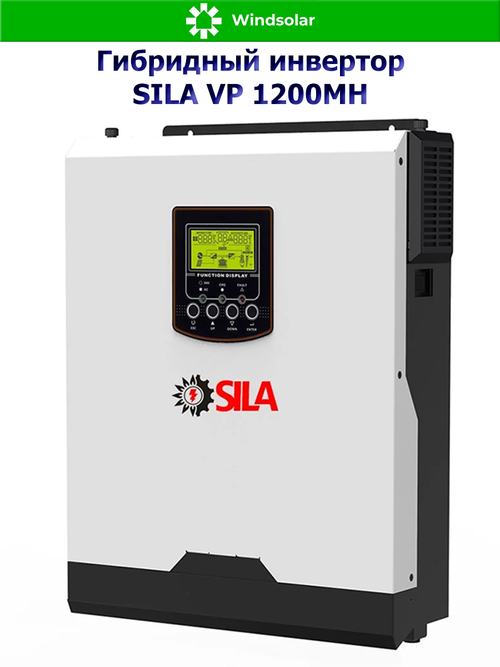 Гибридный инвертор SILA VP 1200MH (1200W / 12V / PV 2kW 30-300 В / MPPT 13A)