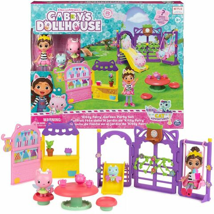 Фигурки Spin Master Cat's House Gabi - Набор фигурок Волшебный сад Magic Garden + 18 аксессуаров - Габи 6065911