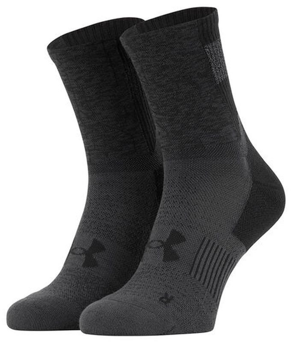 Теннисные носки Under Armour Dry Run Crew 1P - черный