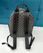 Мужской черный рюкзак Louis Vuitton Discovery PM с шахматным узором