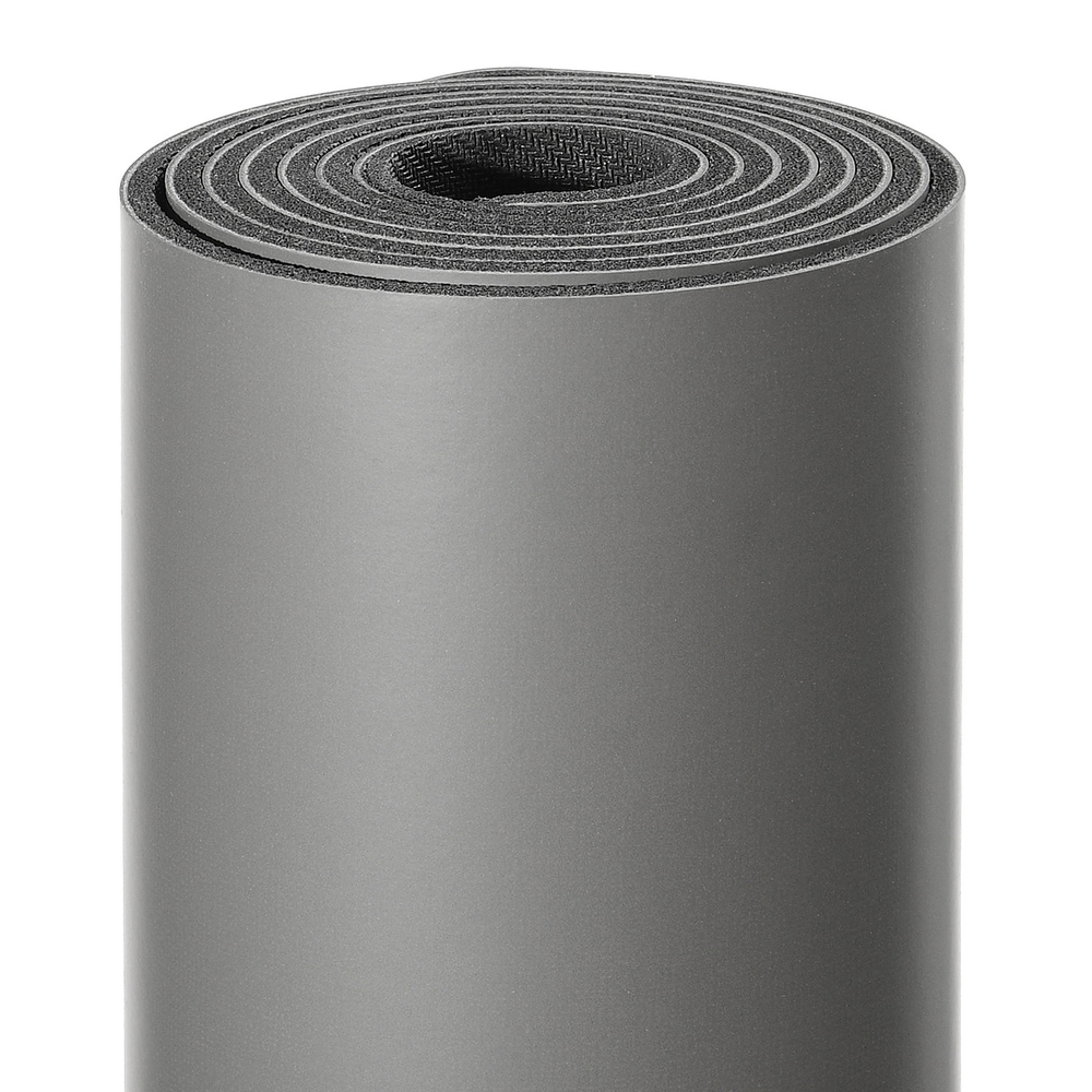 Каучуковый коврик для йоги Geometry Dark Grey 185*68*0,5 см нескользящий