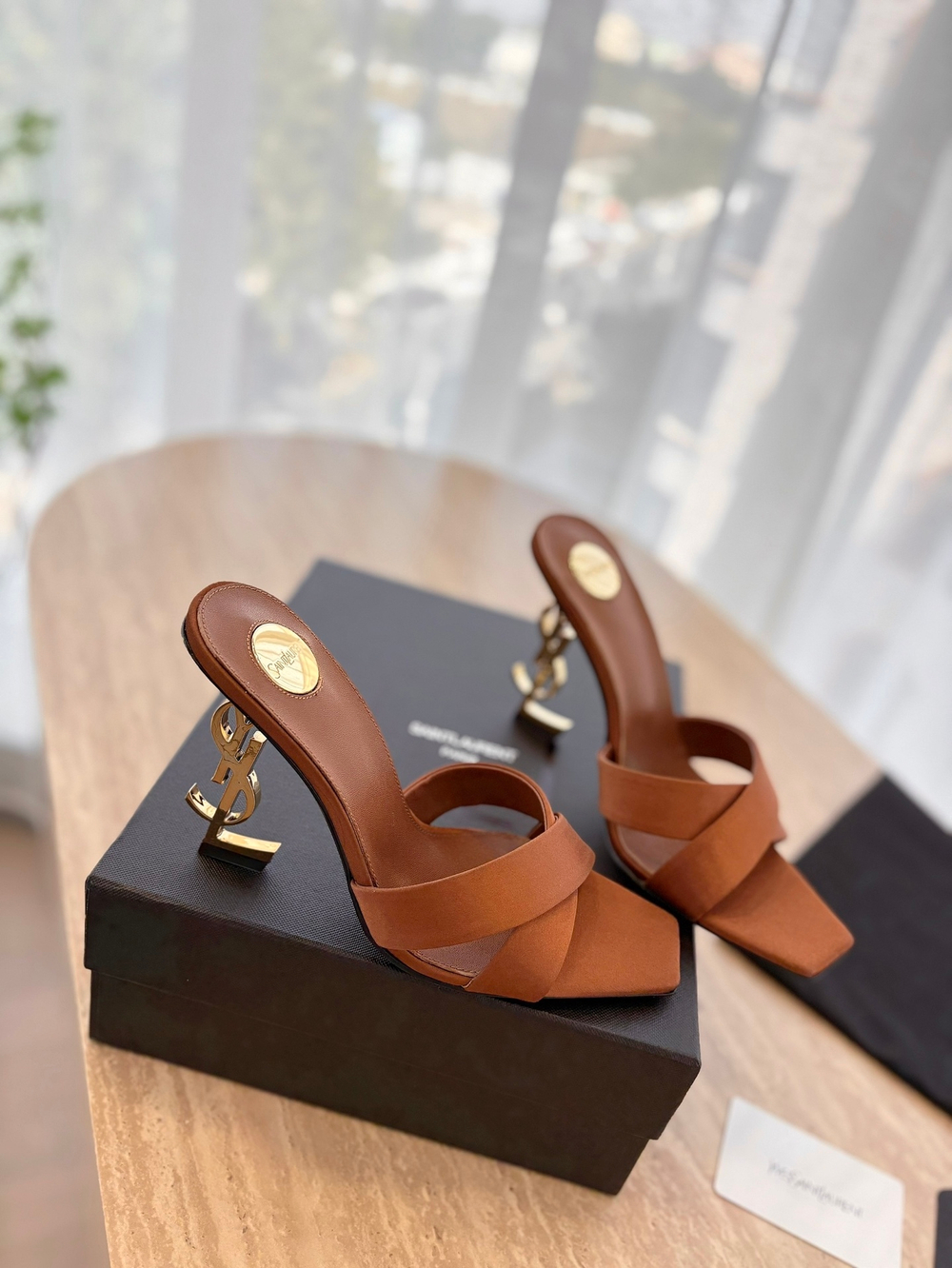 Saint Laurent Mules