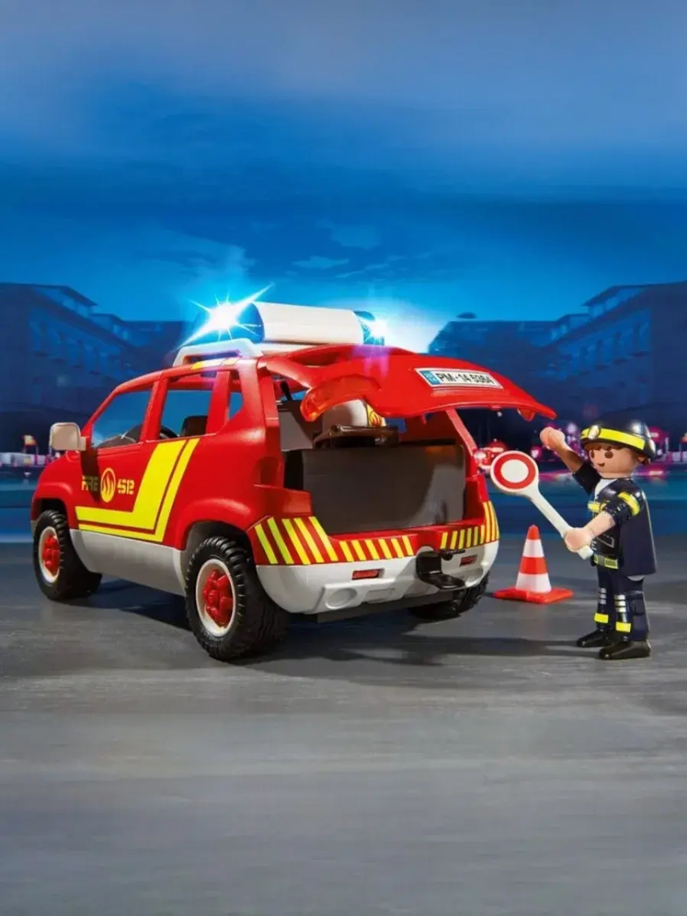 Набор Автомобиль начальника пожарной охраны Playmobil 71375