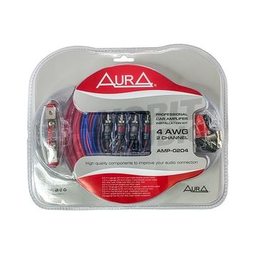 Комплект подкл. AURA AMP-0204 2*4GA