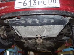 Защита картера и КПП Sheriff для Peugeot 206 HB 1998-2006 арт.17.0244