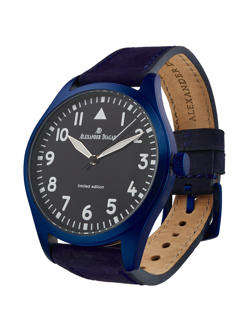 Часы кварцевые Earth Multi blue