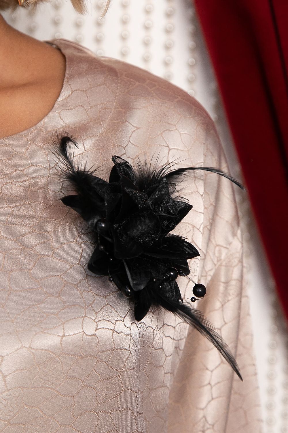 Блуза Антуанетта (бежевая) Б14757-18М LT Collection