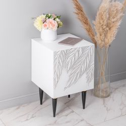 Тумба прикроватная Тропик Классика Айс Найт Голд правая