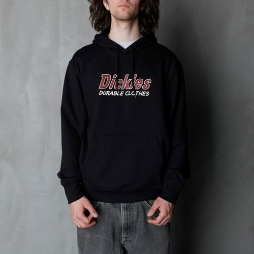 Толстовка мужская Dickies Williston Hoodie артикул:DK0A87NOBLK1 - купить в магазине Дайс