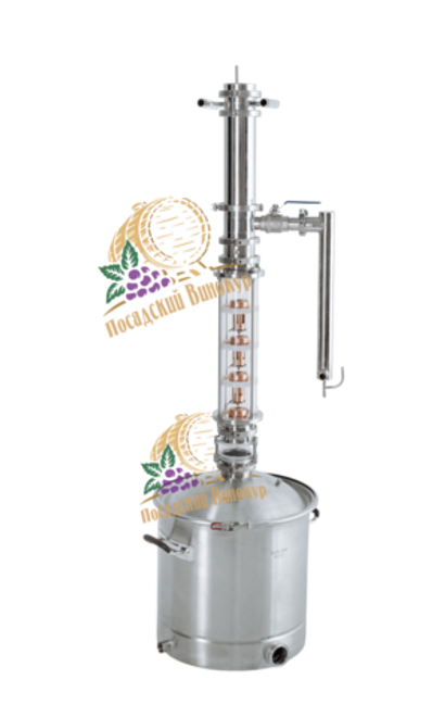 Тарельчатая колонна "Посадский Винокур" PRO 3 дюйма с кубом