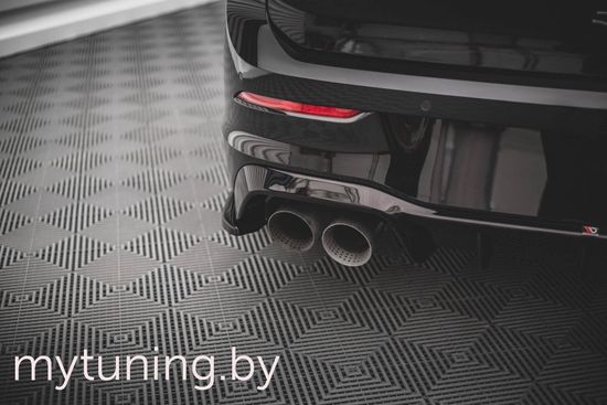 Сплиттеры бампера заднего боковые V.2 для VOLKSWAGEN Golf VIII R (20-...)