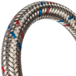 Гибкая подводка для смесителя Stout M 10 (18мм) х ВР 1/2,  длина 400 мм