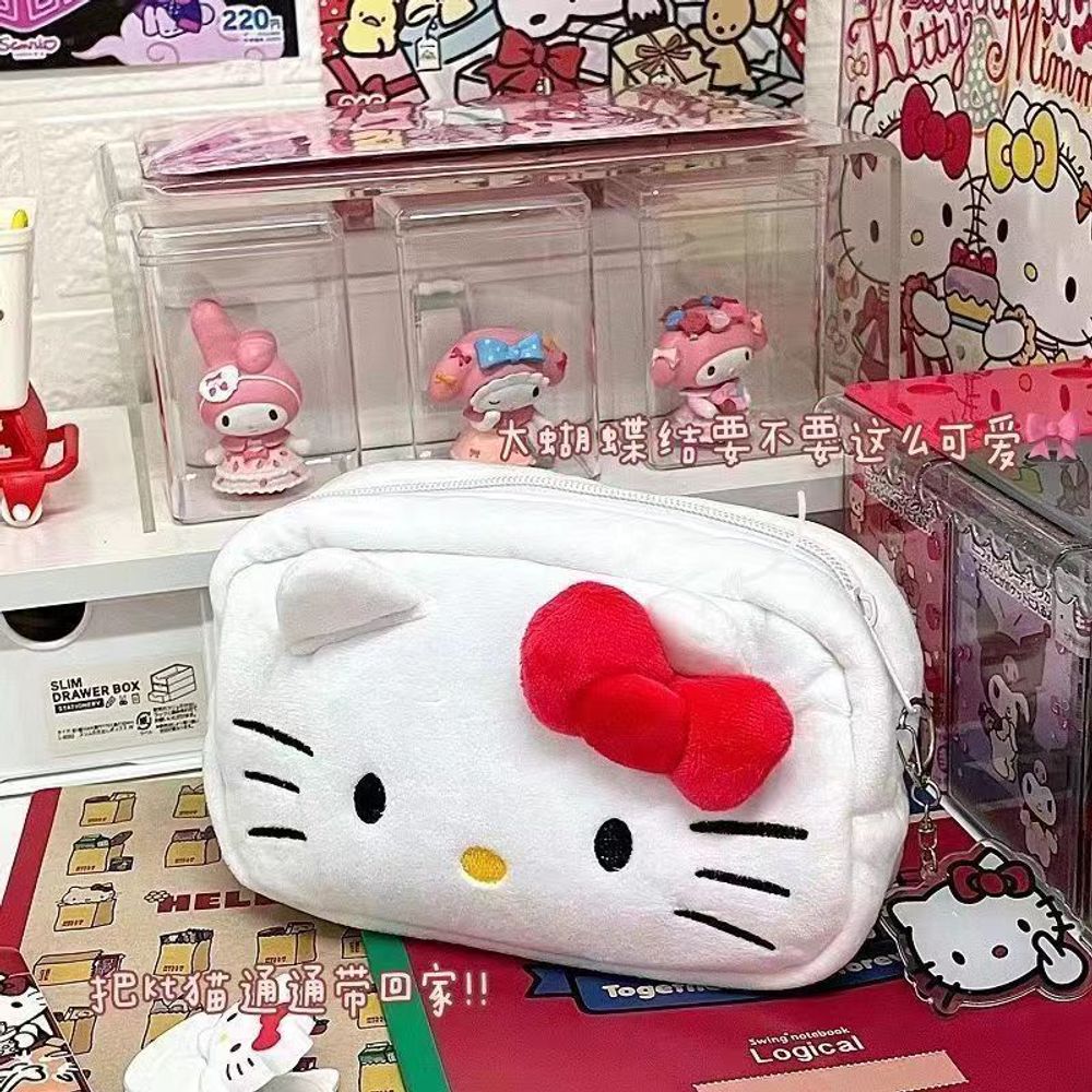 Пенал пушистый &quot;Hello Kitty&quot;