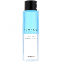 Missha Perfect Lip&Eye Make-Up Remover двухфазное средство для снятия макияжа с глаз и губ