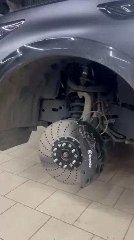 Усиленная тормозная система Infinity QX80 тормоза тормозные диски колодки суппорт