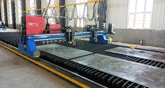 Многорезаковый станок для газовой резки с ЧПУ серии INGDZ, INTEGRAL