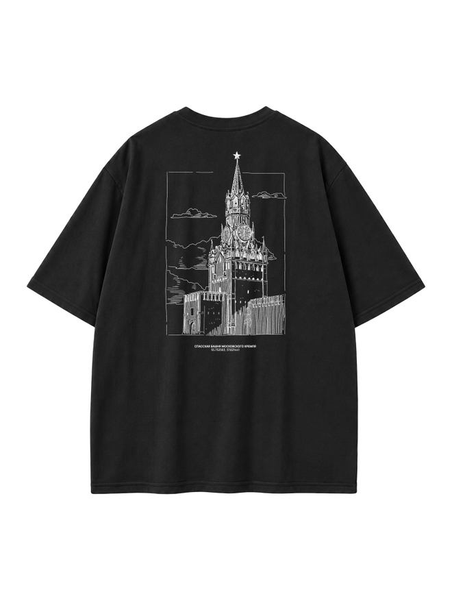 Футболка оверсайз «Москва»