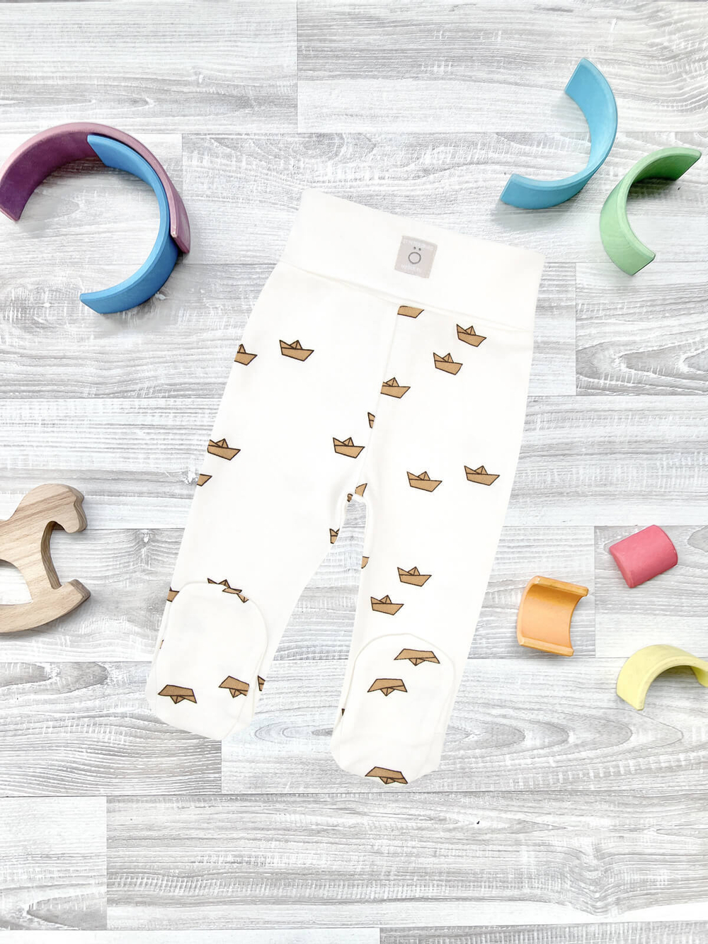 Ползунки Mjölk Бумажные кораблики на широком поясе