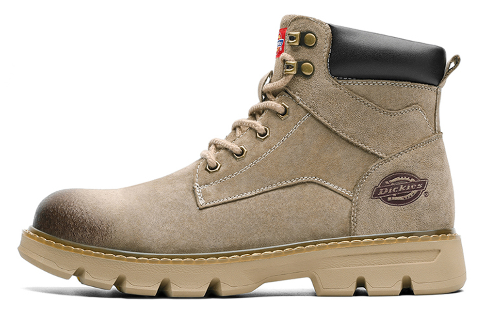 Dickies Thermal Abrasion Resistant Slip Resistant Short Outdoor Boots Men"s Camel