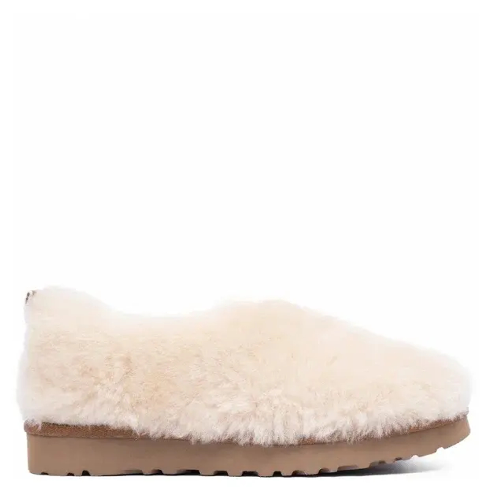 Ugg Hailey Fluff Slippers Natural