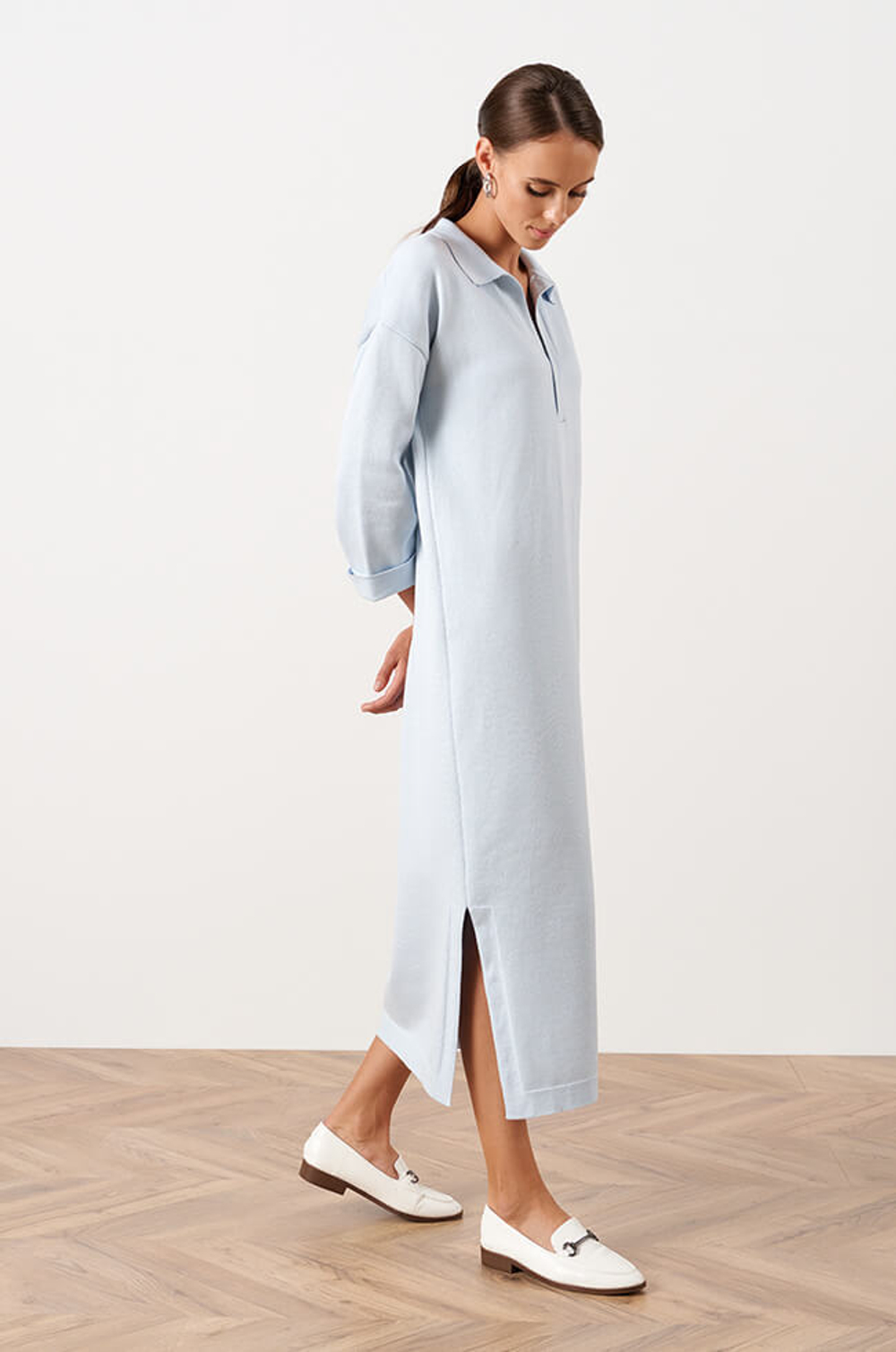 51560 Платье женское (голубой)