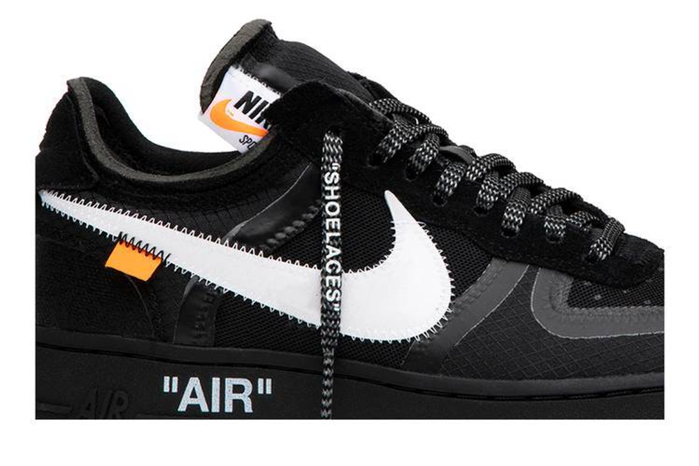 Кроссовки Off-White X Nike Air Force 1 Black White 2.0