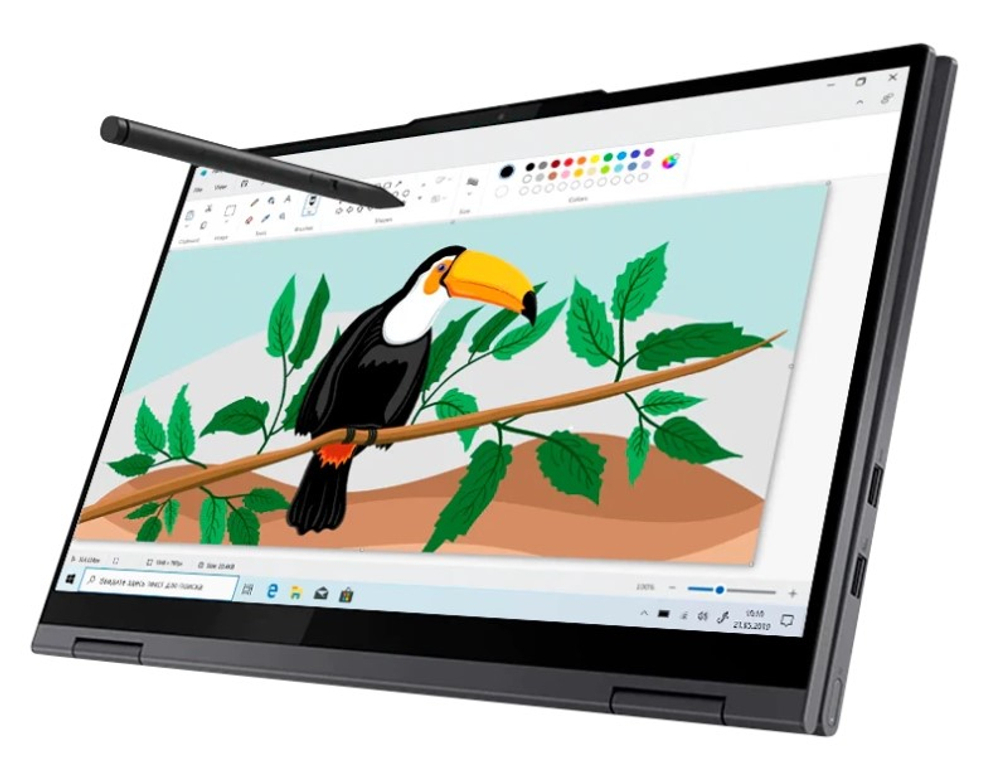 Ноутбук Lenovo Yoga 7 15ITL5 82BJ00E4RU Intel Core i7 1165G7, 2.8 GHz - 4.7 GHz, 16384 Mb, 15.6" Full HD 1920x1080, 512 Gb SSD, DVD нет, Intel Iris Xe Graphics, Windows 11 Home, серый