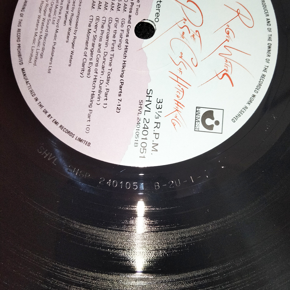 Roger Waters / The Pros And Cons Of Hitch Hiking (LP)