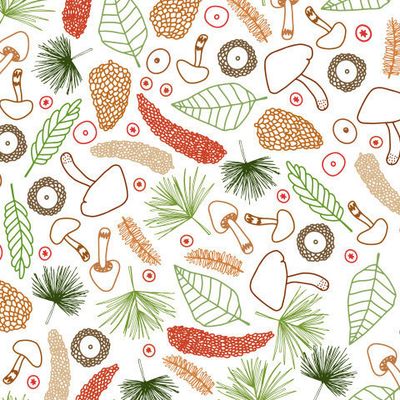 грибы и шишки 02