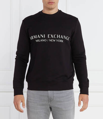 Худи Armani Exchange - черный(8NZM88 ZJKRZ)