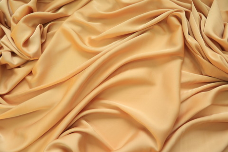 Шелк однотонный золото