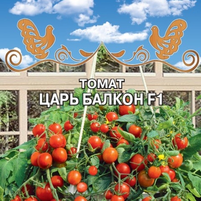 Томат балконный Царь Балкон F1