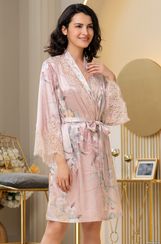 Халат женский шелковый MIA-Amore MILINDA МИЛИНДА 3723