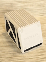 Подставка для ручек "Модулар", пластик, 3D-печать, чёрная с белым