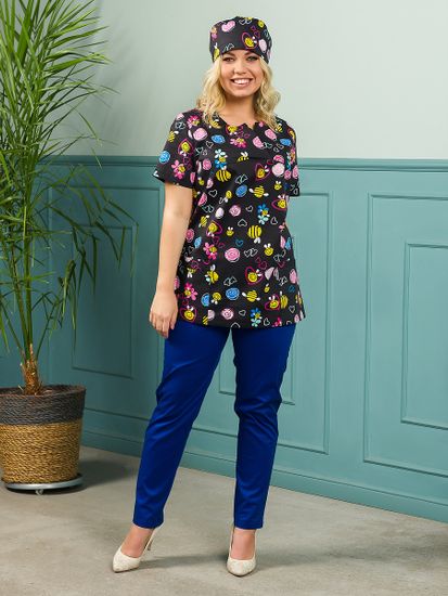 Блуза женская М-281(ST12) (черный 145)