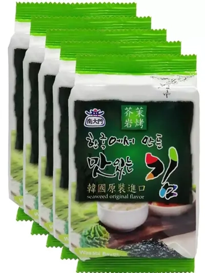 Морская капуста сушеная со вкусом Васаби 4,5 г * 5 шт