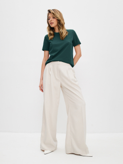 Базовая классическая футболка из хлопка