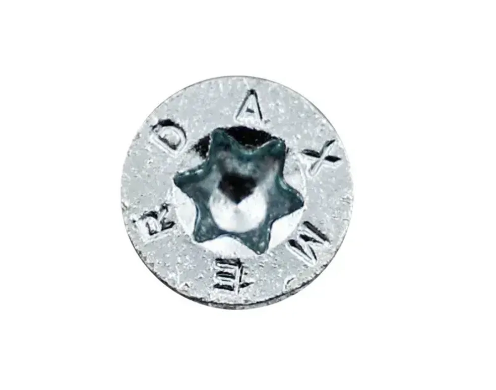 Шуруп дистанционный юстировочный Torx Daxmer 6,0х120 (100шт)