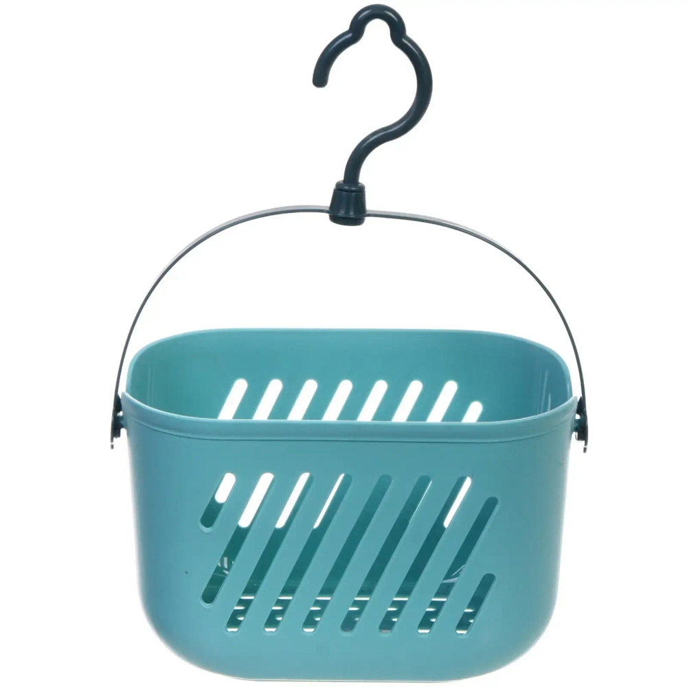 Корзинка для хранения подвесная «ЛЕНАРО», цвет голубой, 23*13*14см, нагрузка 2кг (пакет)