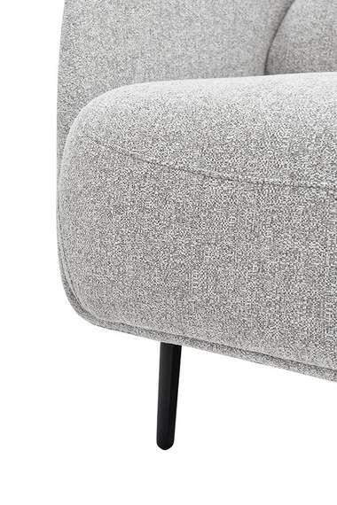 Трехместный диван Forge серый