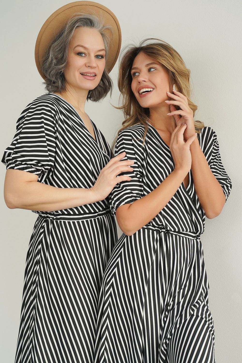 Платье "Беверли" (блэк энд вайт) П4105 LT Collection