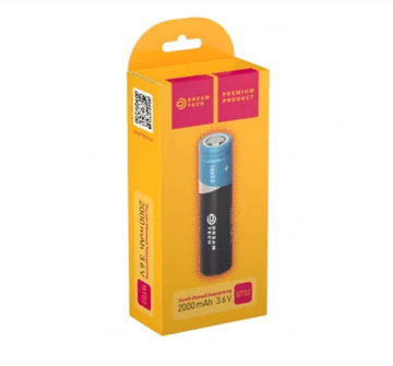 Аккумулятор 18650 BT02 2000mAh