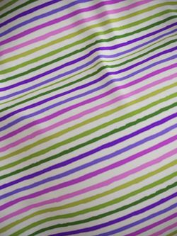 Простынь на резинке перкаль Сказка "Яркая полоска" 90x200 см